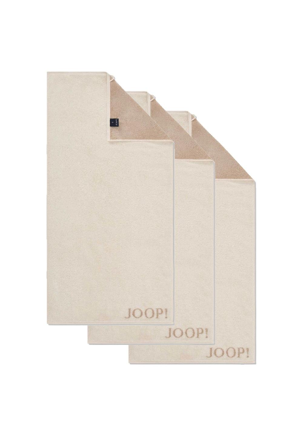JOOP Handtuch Classic / Infinity Kollektion 3er Pack - 50x100 cm Walkfrottier