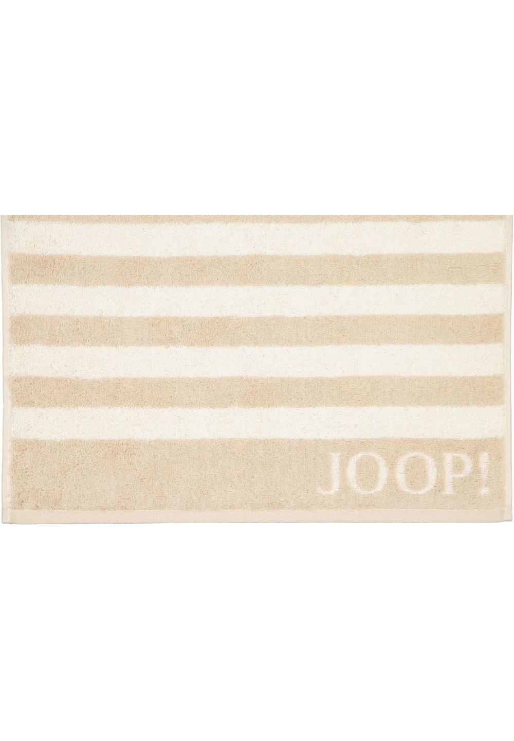 JOOP Handtücher Classic Stripes 1610 sand - 30 Im Verkauf