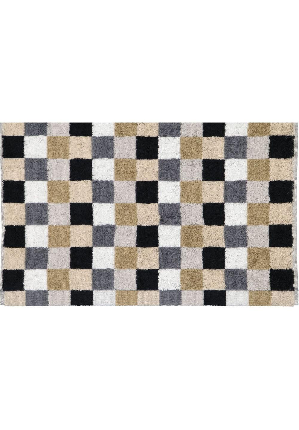 Cawö Handtücher Life Style Karo 7047 kiesel - 37 2025