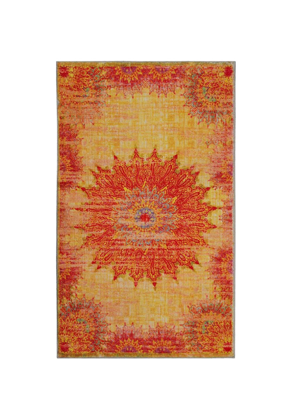 WECONhome Badteppich Healing Badezimmer Orient-Optik Vintage Design waschbar