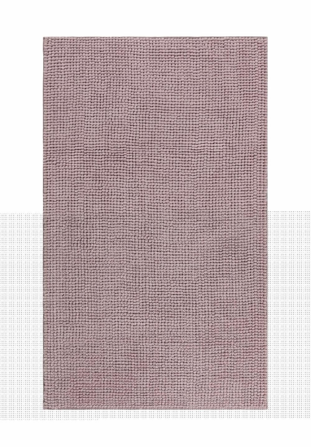 WECONhome Badteppich Balu moderne weiche Badematte einfarbig mit Noppen