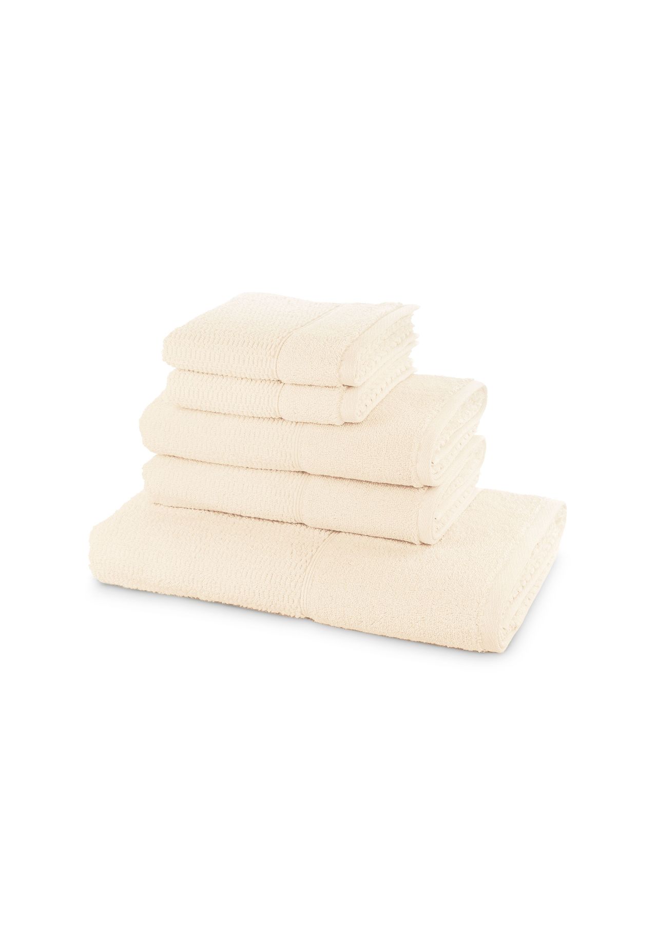MÖVE for frottana® Handtuchset Pearl 5- TLG Pearl
