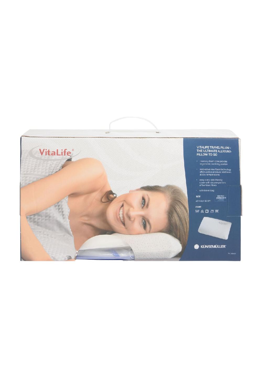 KÜNSEMÜLLER® Reisekissen "Vita Life" mit Travel Bag Vita Life Versandkostenfrei