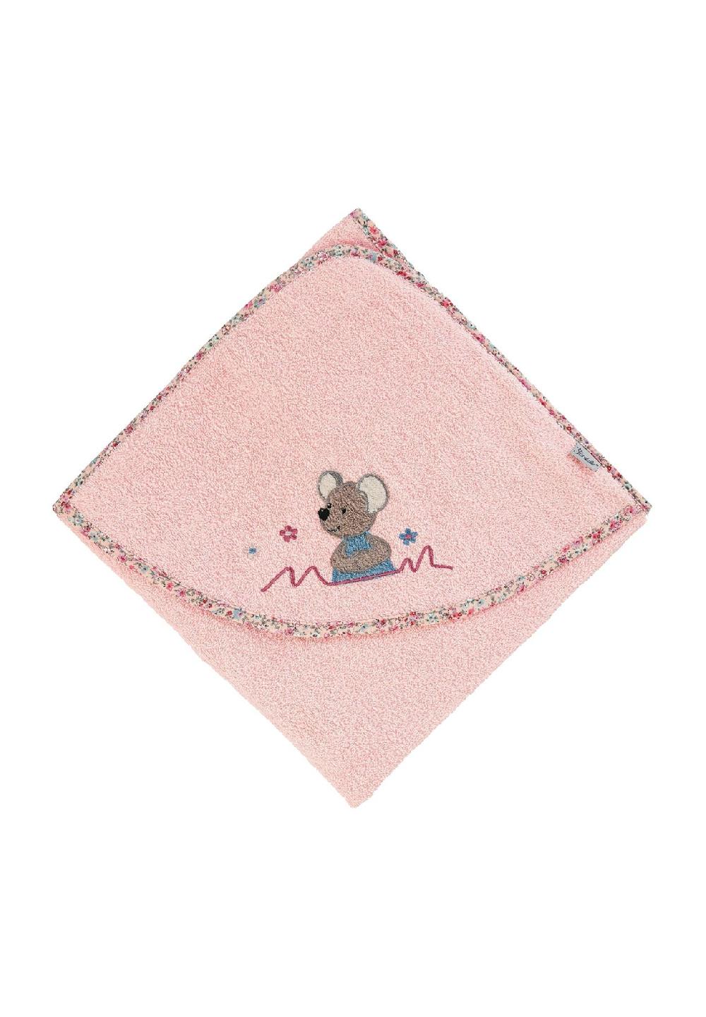 Sterntaler® Badetuch "Mabel" Kapuze für Baby Mädchen