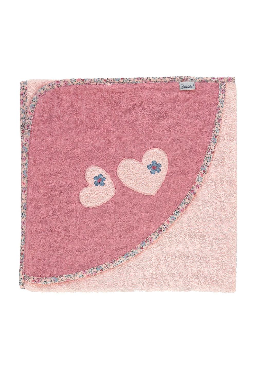 Sterntaler® Badetuch "Mabel Maus" Kapuze für Baby Mädchen