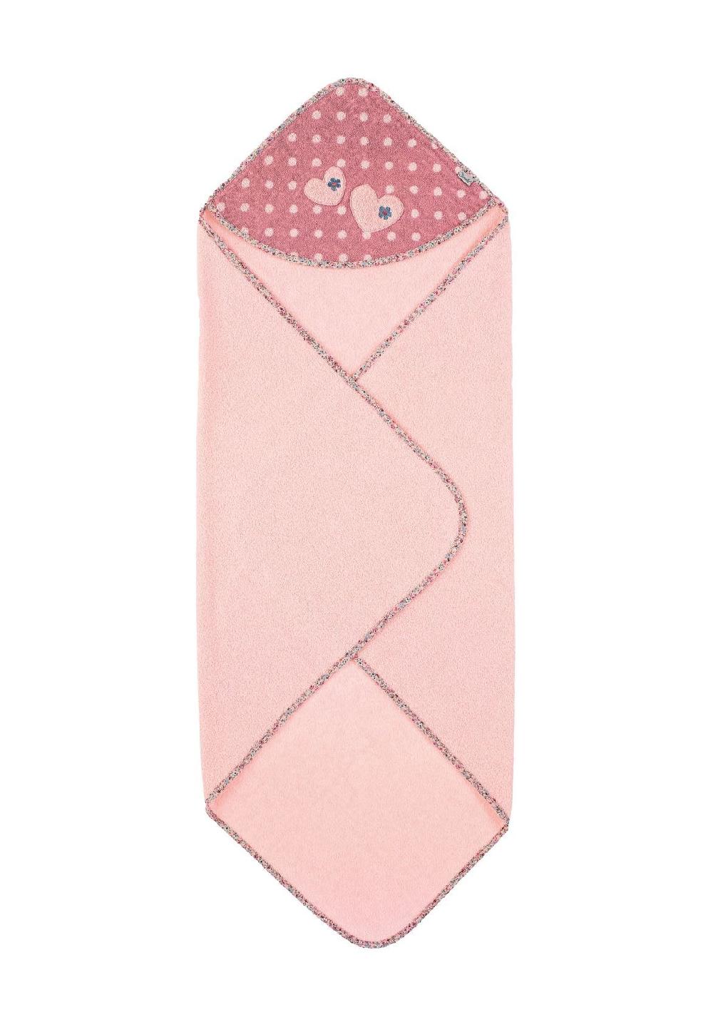 Sterntaler® Badetuch "Mabel Maus" Kapuze für Baby Mädchen Valentinstagsangebot