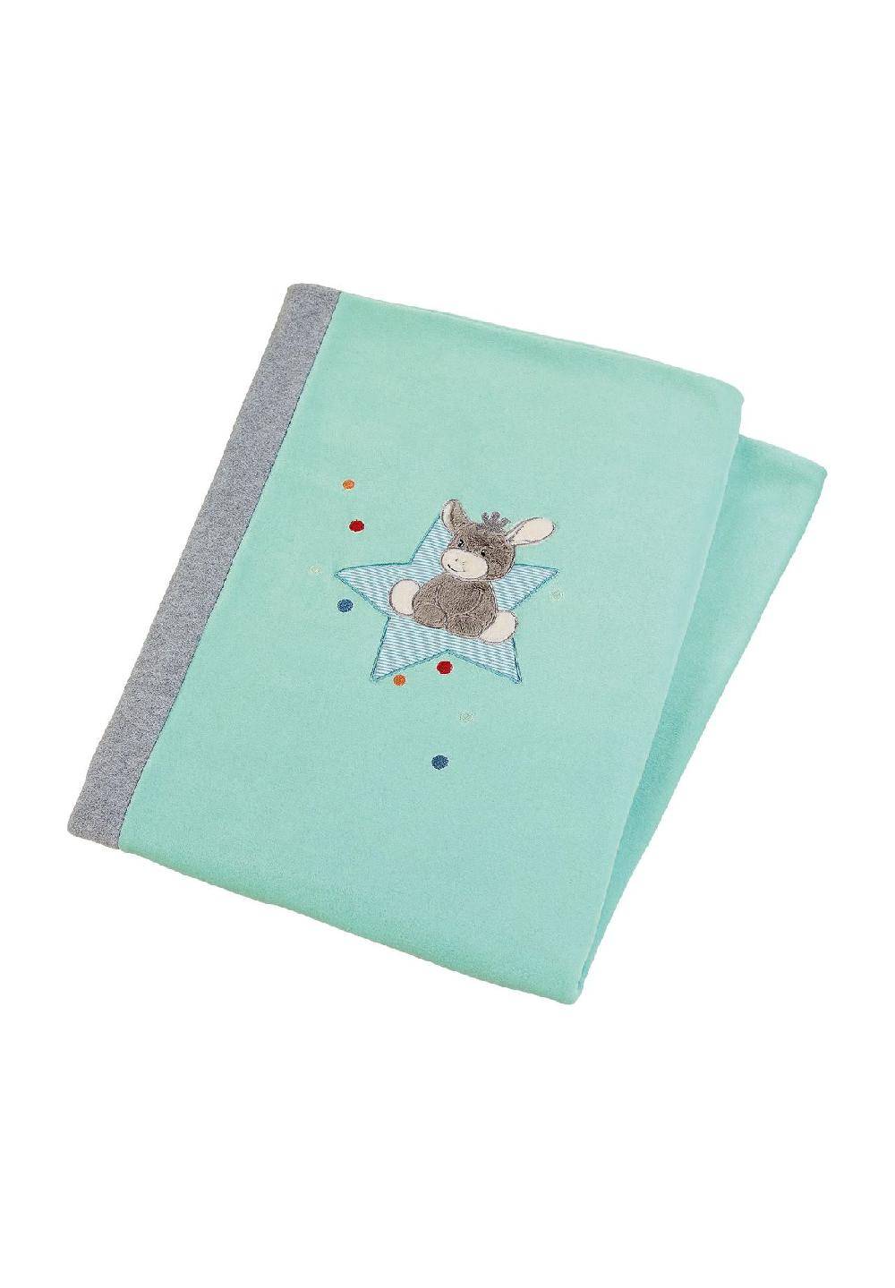 Sterntaler® Fleece-Schmusedecke Esel "Emmi"
