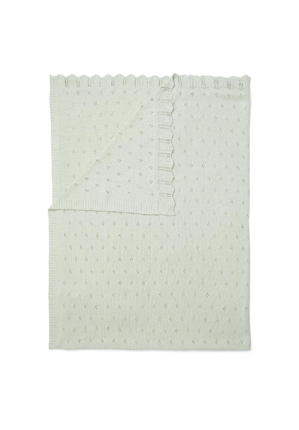 ESSENZA Plaid Knitted Ajour Knitted Ajour
