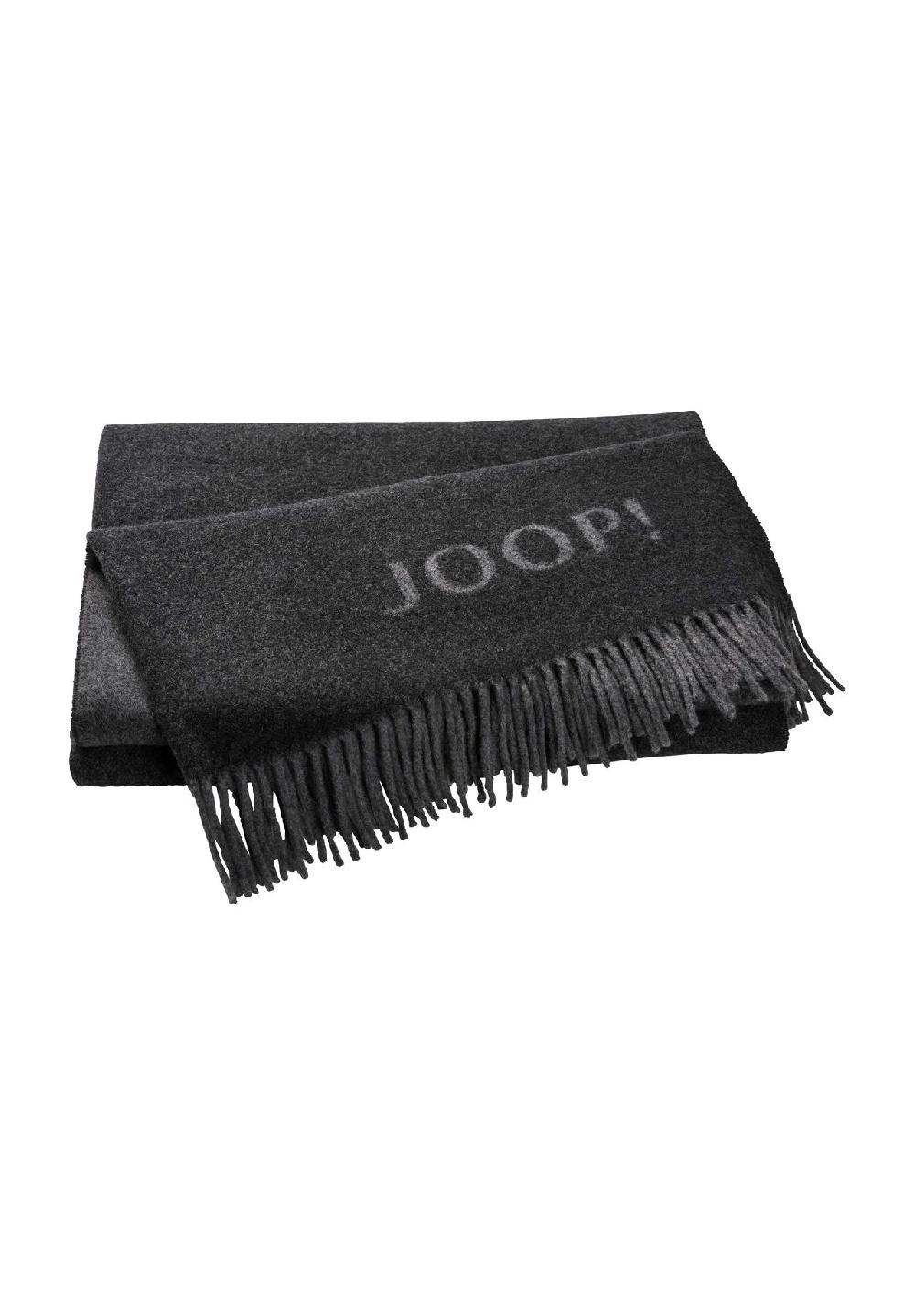 JOOP Plaid Cashmere-Anteil Fransen Fine