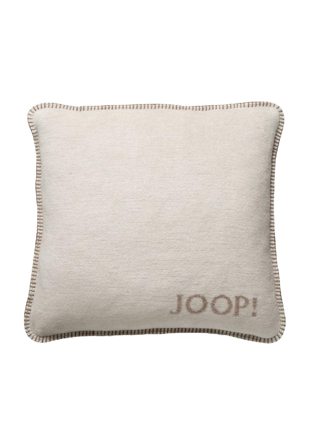 JOOP Kissenhüllen Melange-Doubleface natur-sand Melange-Doubleface