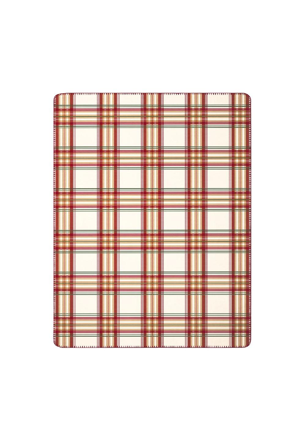 Villeroy & Boch Wohndecken Tartan Delight Rot