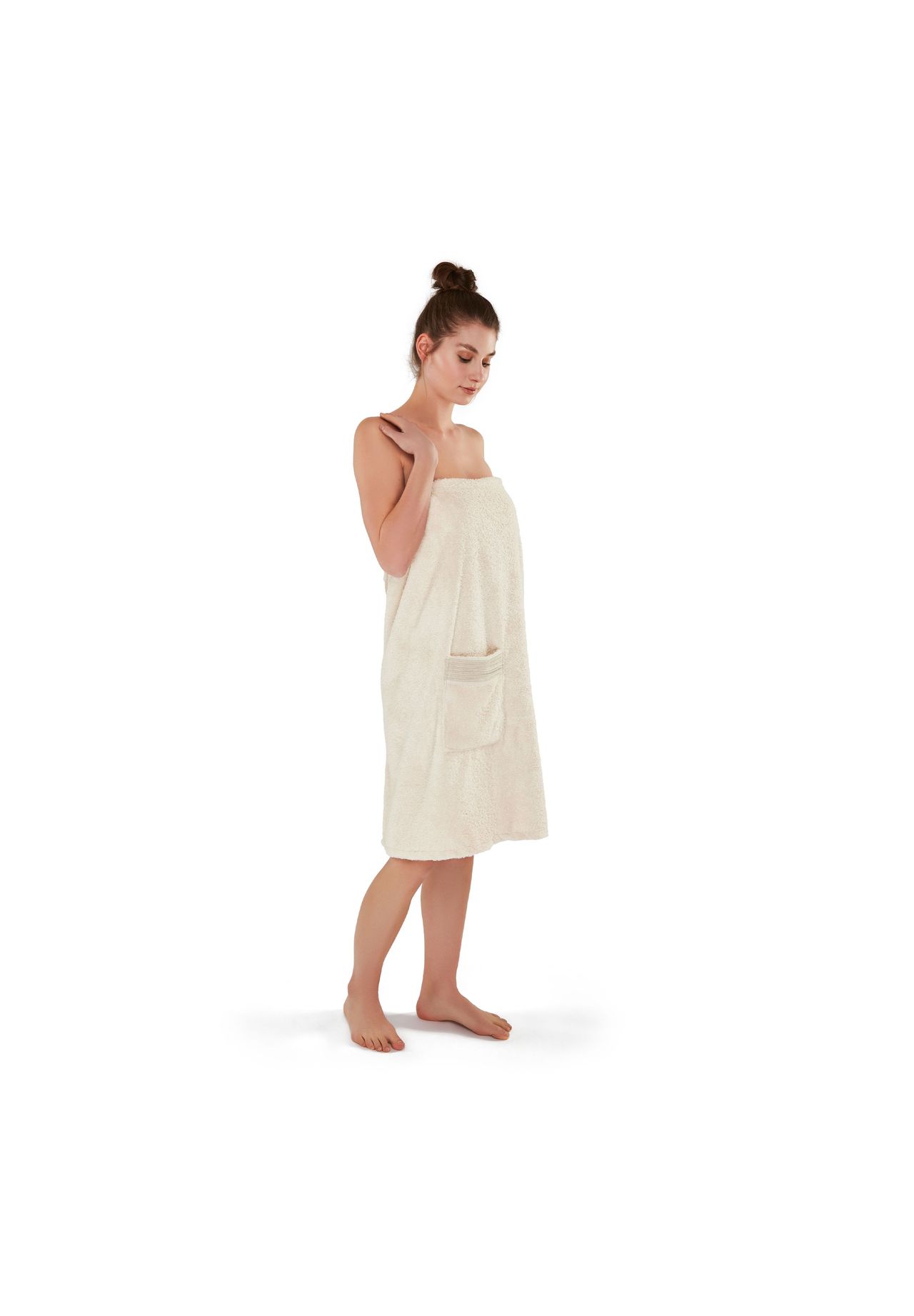 MÖVE Saunakilts Damen Wellness natur - 869 Wellness Top Angebot