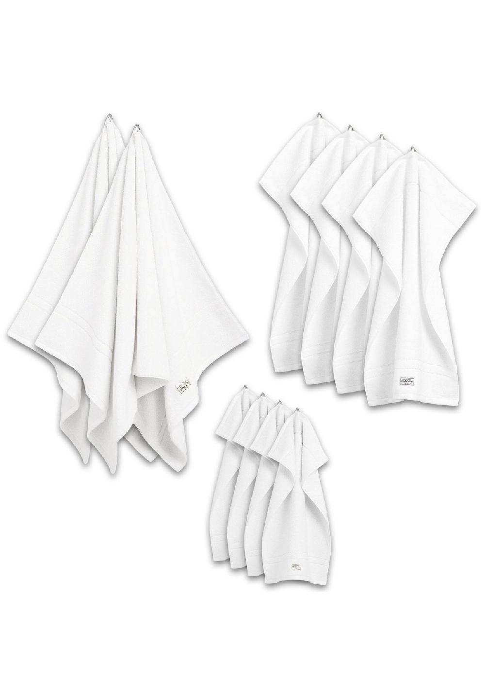 GANT Handtuch Set 10-tlg. - Premium Towel 2x Duschtuch 4x Handtuch 4x Gästetuch