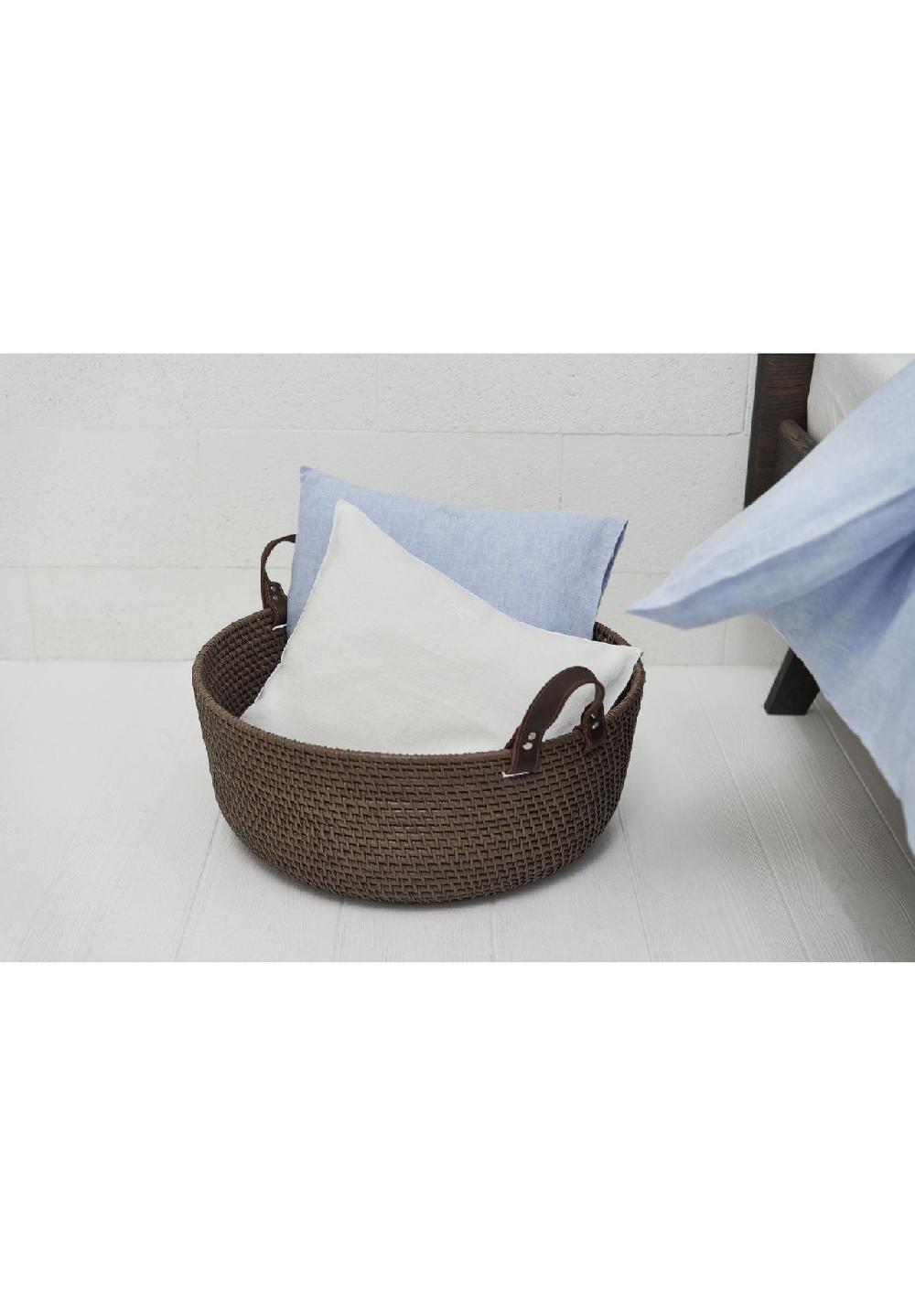 GENIX HOME Cygna Leinen Kissenbezug Sonderangebot