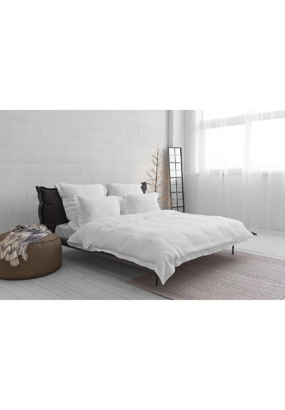 GENIX HOME Cygna Leinen Kissenbezug Sonderangebot