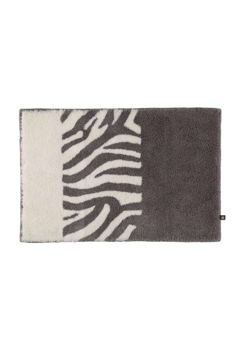 RHOMTUFT® Badteppiche Zebra kiesel-weiss - 1401