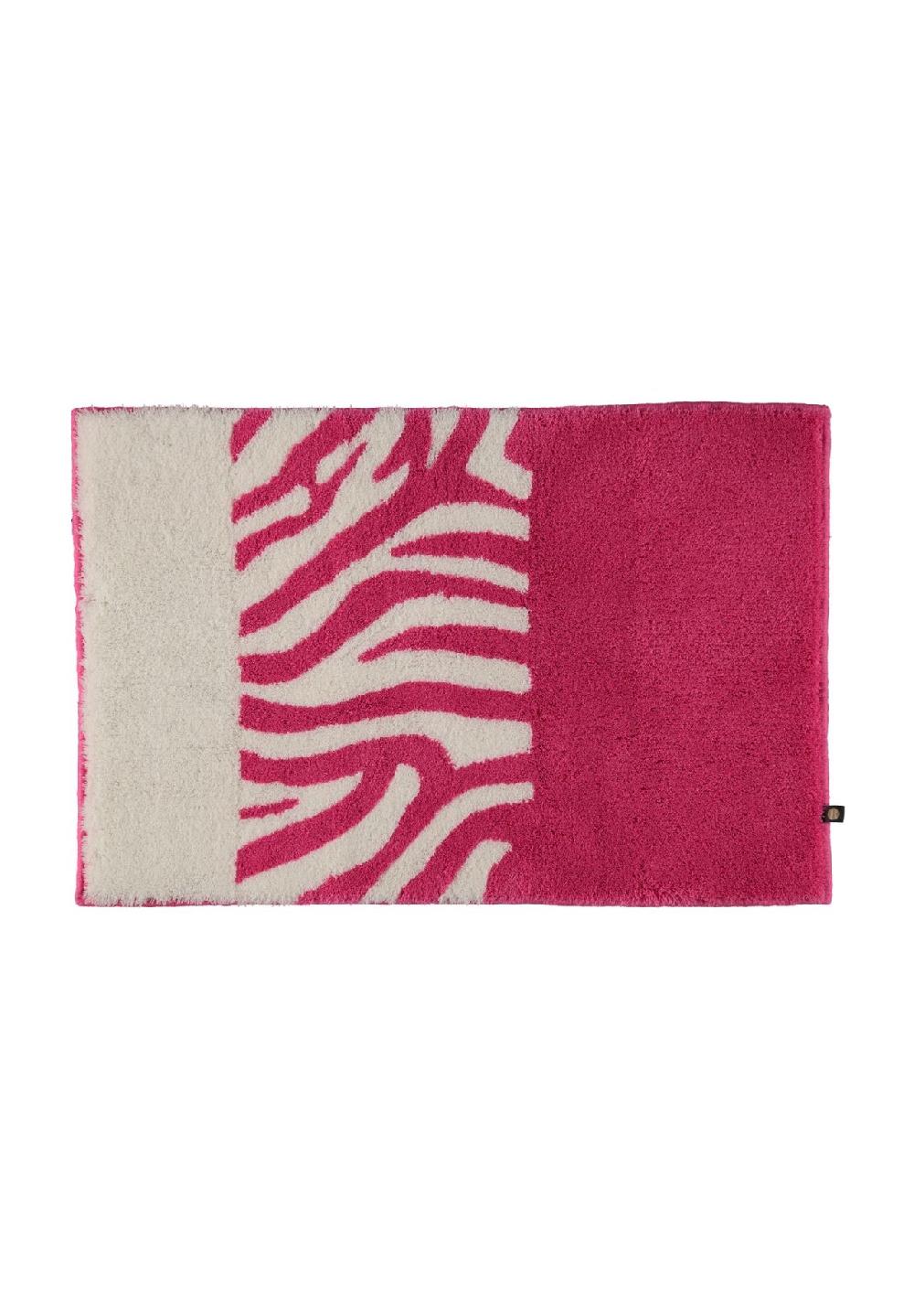 RHOMTUFT® Badteppiche Zebra fuchsia-weiss - 1403