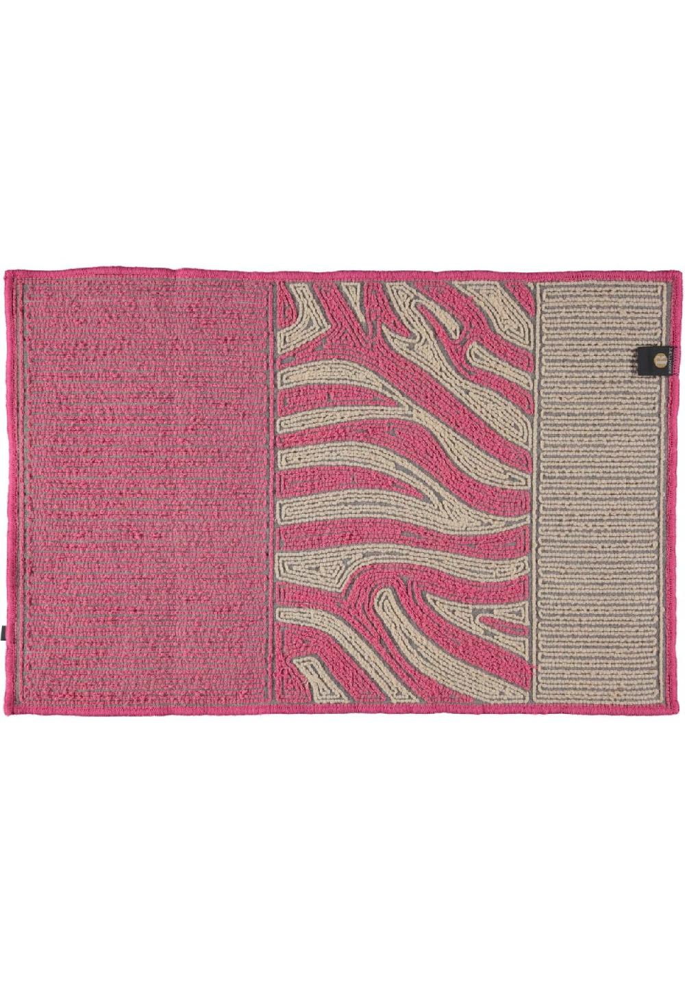RHOMTUFT® Badteppiche Zebra fuchsia-weiss - 1403 Bis zu 60% Rabatt