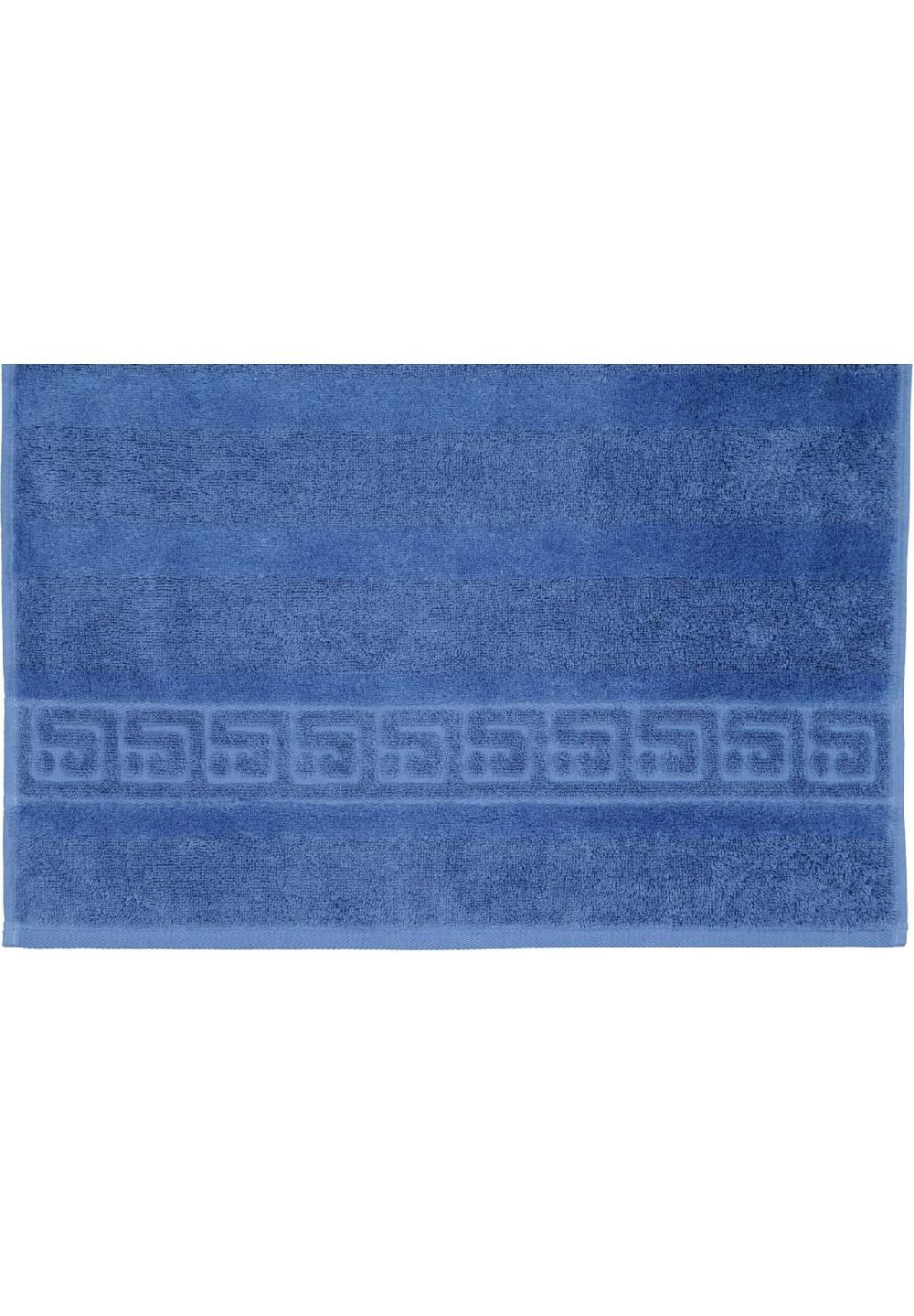 Cawö Handtücher Noblesse Uni 1001 saphir - 174 Heißer Verkauf