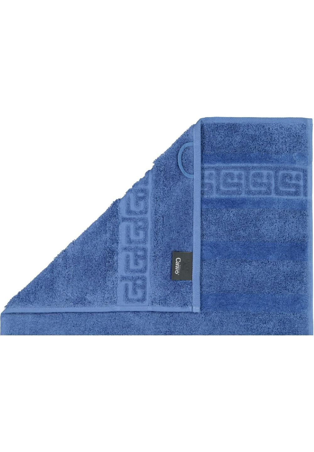 Cawö Handtücher Noblesse Uni 1001 saphir - 174 Heißer Verkauf