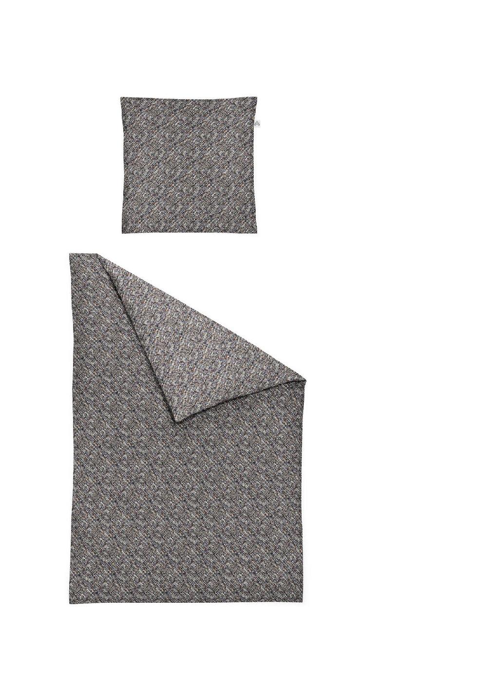 irisette® Flausch-Cotton Bettwäsche Set Mink 8871