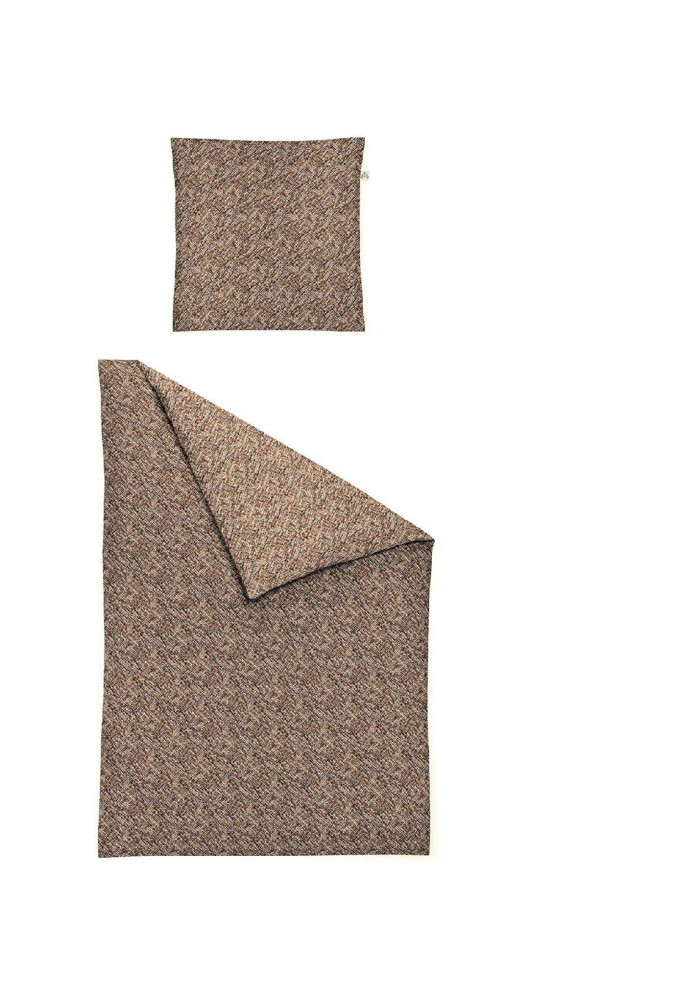 irisette® Flausch-Cotton Bettwäsche Set Mink 8871