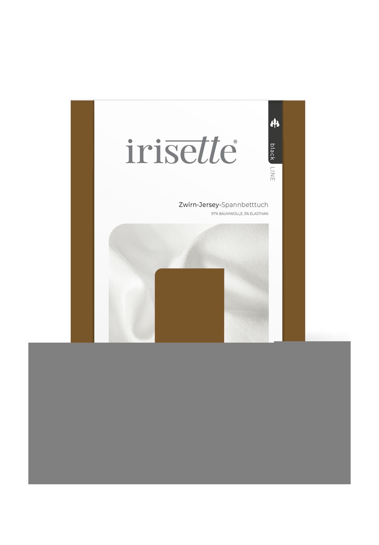 irisette® Zwirn-Jersey Spannbetttuch Royal 0003
