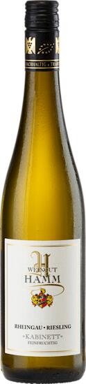 wein Rheingau Riesling Kabinett feinfruchtig von Weingut Hamm günstig
