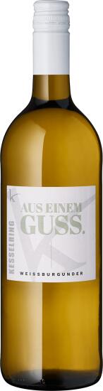 wein "Aus einem Guss" Weißburgunder 1 0 L von Weingut Lukas Kesselring günstig
