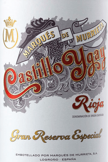 vinello Castillo Ygay Gran Reserva Especial DOCa - Marques de Murrieta Clearance-Verkauf