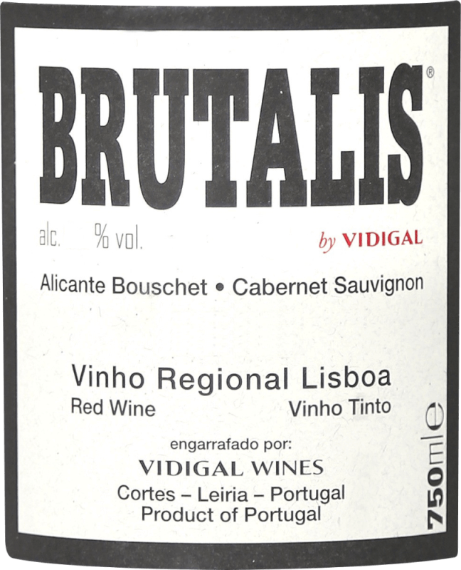vinello Brutalis - Vidigal Wines Auslauf