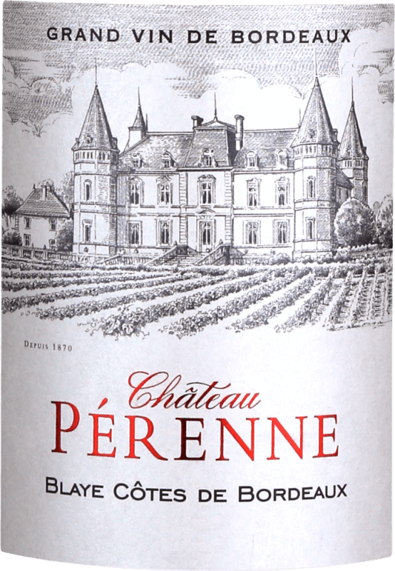 vinello Rouge Blaye Côtes de Bordeaux - Château Pérenne VIP-Rabatte