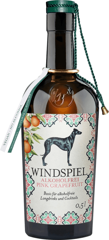 vinello Gin Pink Grapefruit alkoholfrei - Windspiel