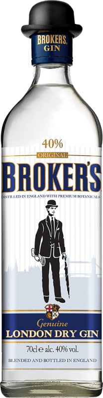 vinello Broker's dry Gin 40% vol 0 7 l - Broker's