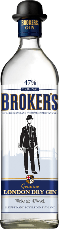 vinello Broker's dry Gin 47% vol 0 7 l - Broker's