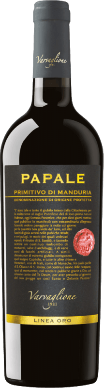 vinello Papale Linea Oro Primitivo di Manduria DOP - Varvaglione