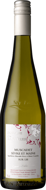 vinello Muscadet Sur Lie Sèvre et Maine AOC - Domaine des Railleres Auslauf
