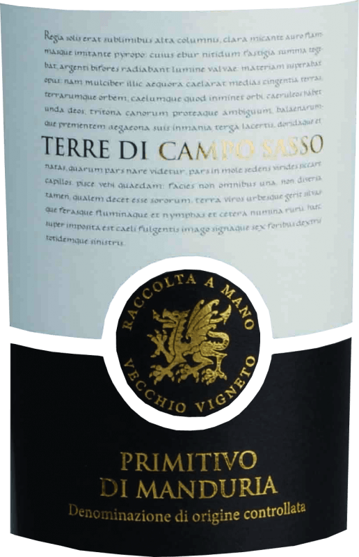 vinello Primitivo di Manduria DOC - Terre di Campo Sasso Flash Sale