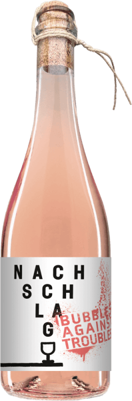 vinello Nachschlag Bubbles against troubles Pink Kordel - Winzerhof Stahl