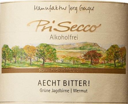 vinello PriSecco Aecht Bitter - Manufaktur Jörg Geiger Jubiläumsangebot