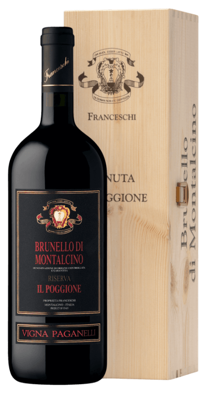vinello Vigna Paganelli Brunello di Montalcino Riserva DOCG 1 5 l Magnum in OHK - Tenuta il Poggione