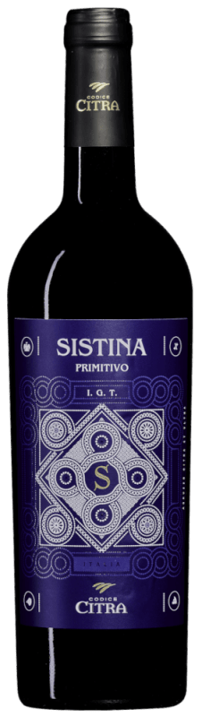 vinello Sistina Primitivo Terre di Chieti IGT - Codice Citra