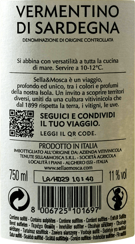 vinello Vermentino di Sardegna DOC - Sella & Mosca Neueste Mode