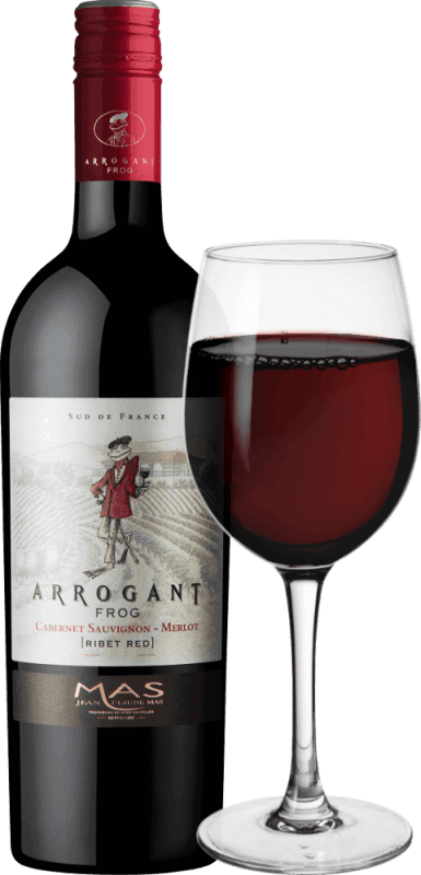 vinello Ribet Red Cabernet Sauvignon Merlot - Arrogant Frog Rabatt