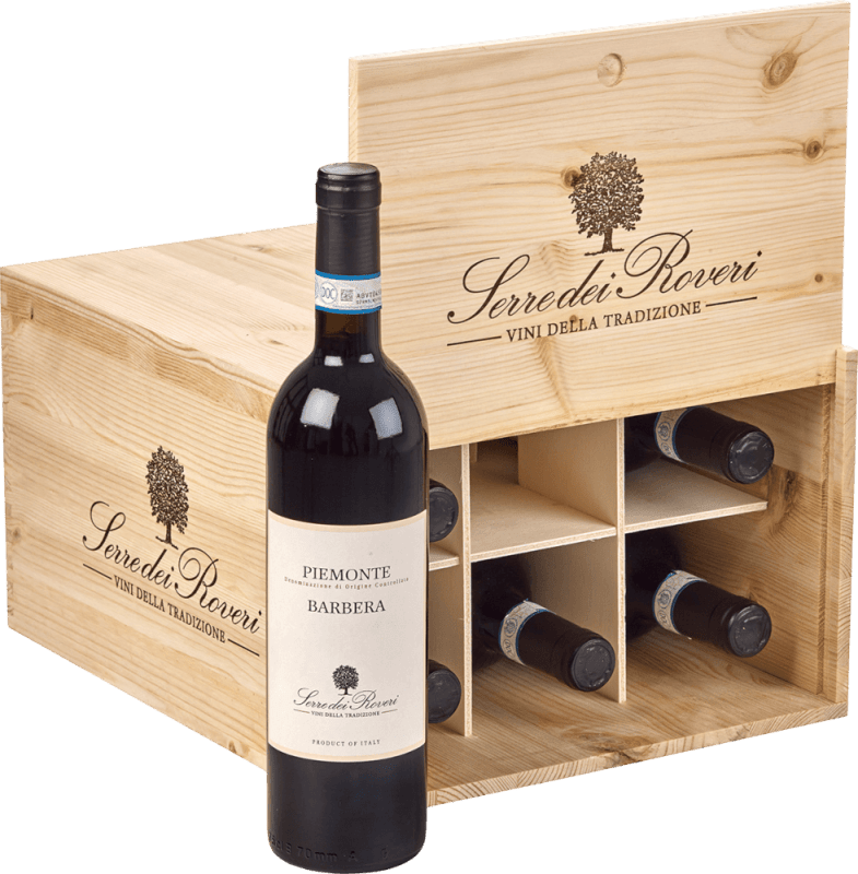 vinello Piemonte Barbera DOC 6 x 0 75l - Serre dei Roveri