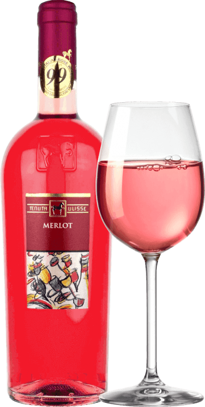 vinello Merlot Rosato Terre di Chieti IGT - Tenuta Ulisse Limitierter Zeitrabatt