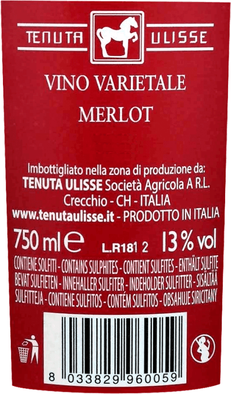 vinello Merlot Rosato Terre di Chieti IGT - Tenuta Ulisse Limitierter Zeitrabatt