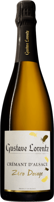 vinello Crémant d'Alsace Zéro Dosage bio - Gustave Lorentz Große Rabatte