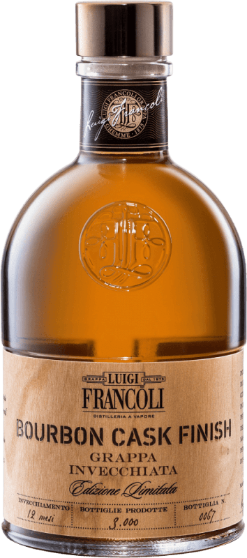 vinello Grappa Bourbon Cask Finish 0 5l - Luigi Francoli