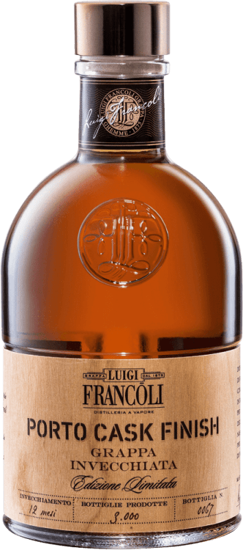 vinello Grappa Porto Cask Finish 0 5l - Luigi Francoli